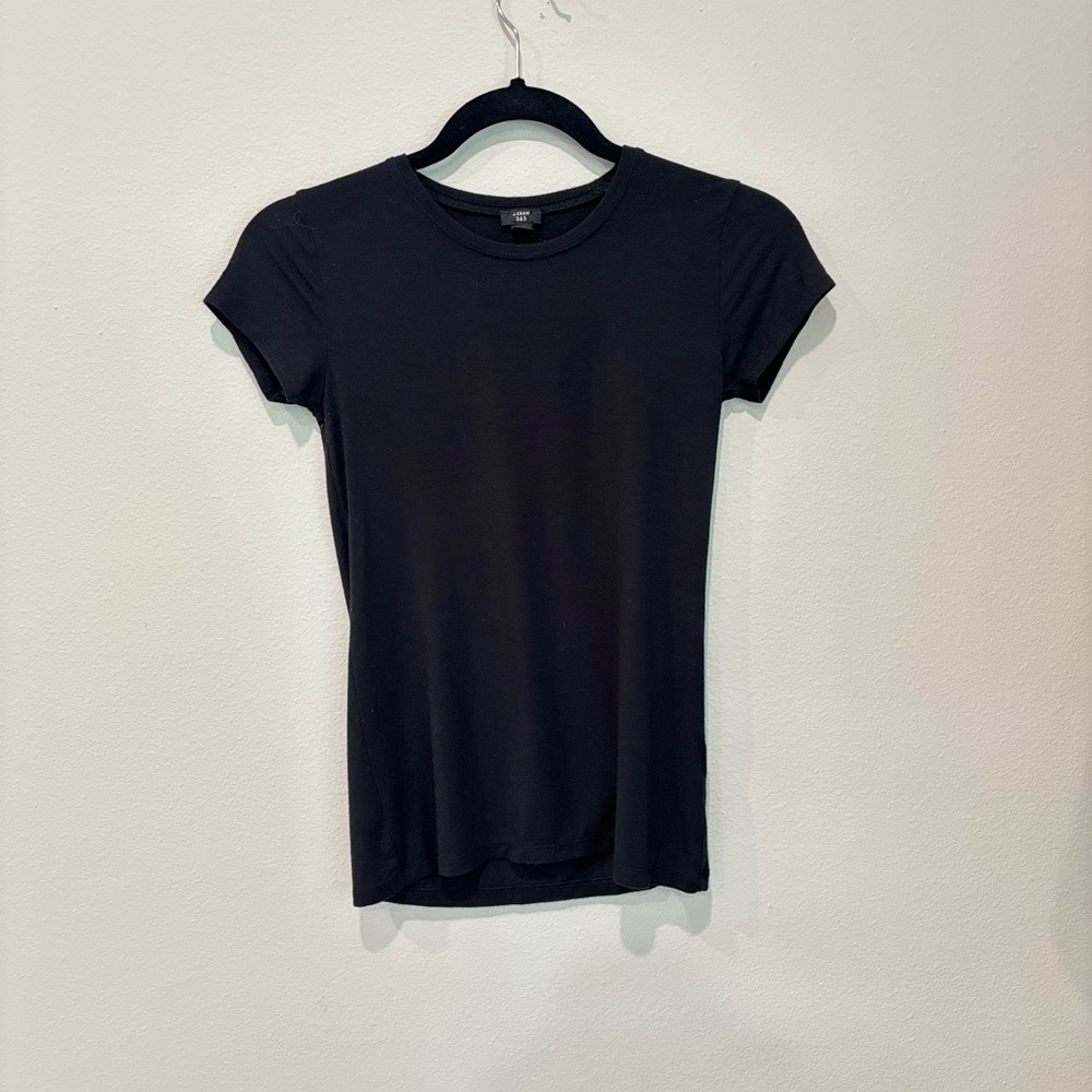 J. Crew | Black Short Sleeve Tee | Size XXS